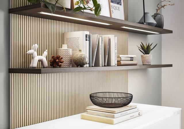 Cocina en acabado Blanco alpino premium mate